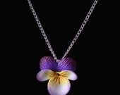 Pansy Necklace - LadybirdandLeaf