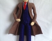 The 10th Doctor, David Tennant, plush, Dr. Who