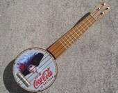 Handmade 'Coca Cola' retro Tinkulele MADE TO ORDER