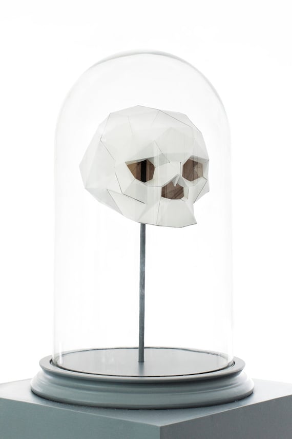 Pretty Things - Papercraft Skull by Studio Assembli