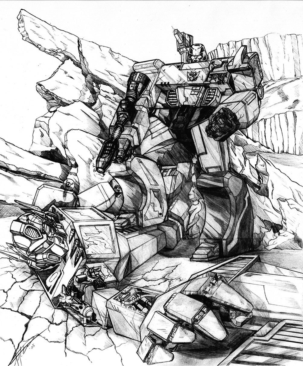 11x17 Fully Rendered Custom Drawing Commission