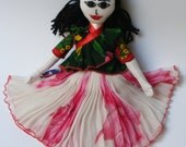 Colorful Roma (Gypsy) dolls