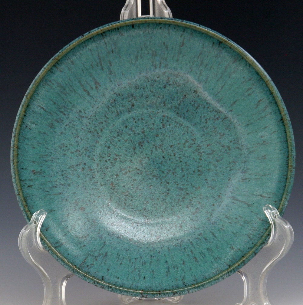Small Shallow Serving Bowl in Caribbean