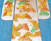 Uchikake Kimono with Brocade Cranes