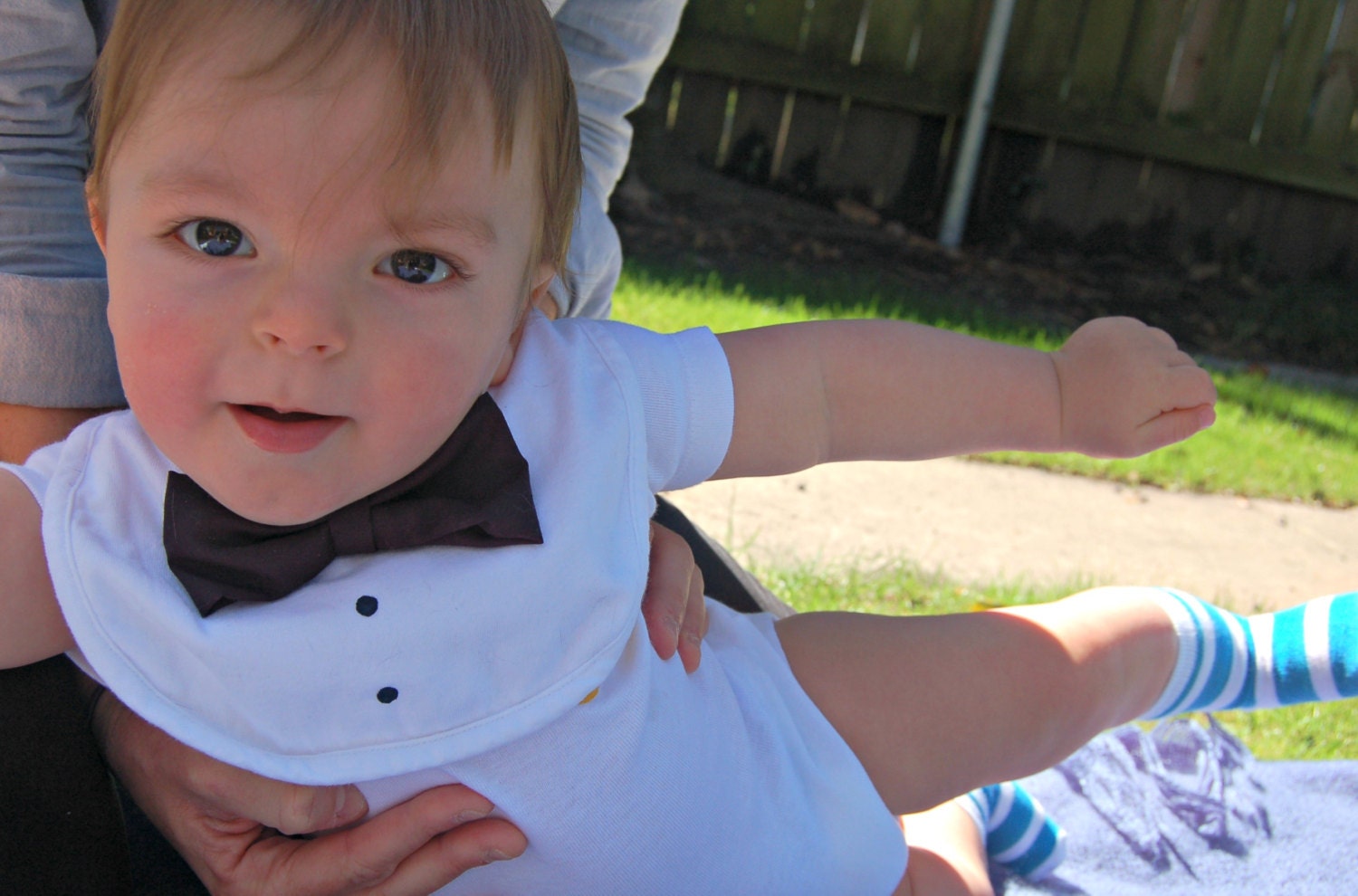 Baby Bow Tie Bib Newborn Boy Gift Baby Bib Personalized Baby Gift