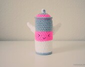 Amigurumi Spray Paint Pals // Plush // Sqeee Pal // Assorted Colors