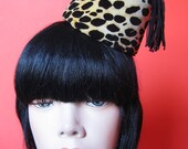 The Birthday Fez - Leopard Velour
