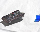 8GB batmobile flash drive 1966 batman recycled rare collector's dc comics slot car batman and robin minifigures for mac or pc computer