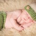 Newborn Hat with Textured Trim, Newborn Photography Props, Hats