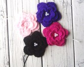 Custom order Newborn big flower headband