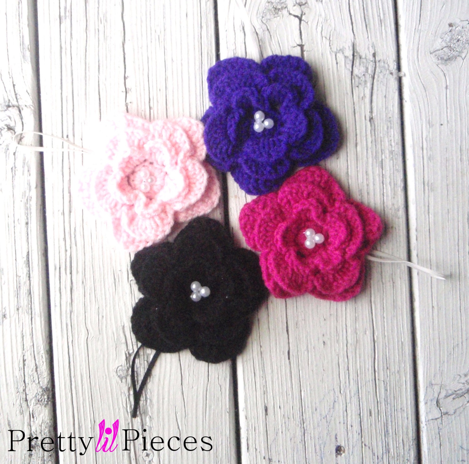 Custom order Newborn big flower headband