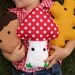 Forest Friends- Woodland Pillow- Happy Mushroom