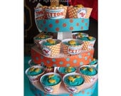 Finding Nemo themed Cupcake Wrappers- Customized Digital File