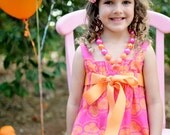 Headbands - SUGAR and SPICE - Girl Headband -  Little Girl Accessories M2m Dress - Rosette and Satin Flower - Toddler Clothing - Children