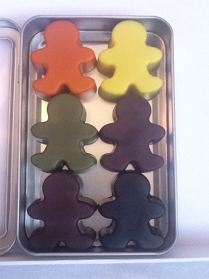 Beeswax Crayon - 100% Organically Colored - Eco Friendly - Natural Child Education Toy - Nibble Safe - Reuseable Tin