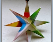 Handmade Rainbow Party Decor - Origami Party Favors-Rainbow Decoration Star - Rainbow Party Favors- Rainbow Birthday Decoration