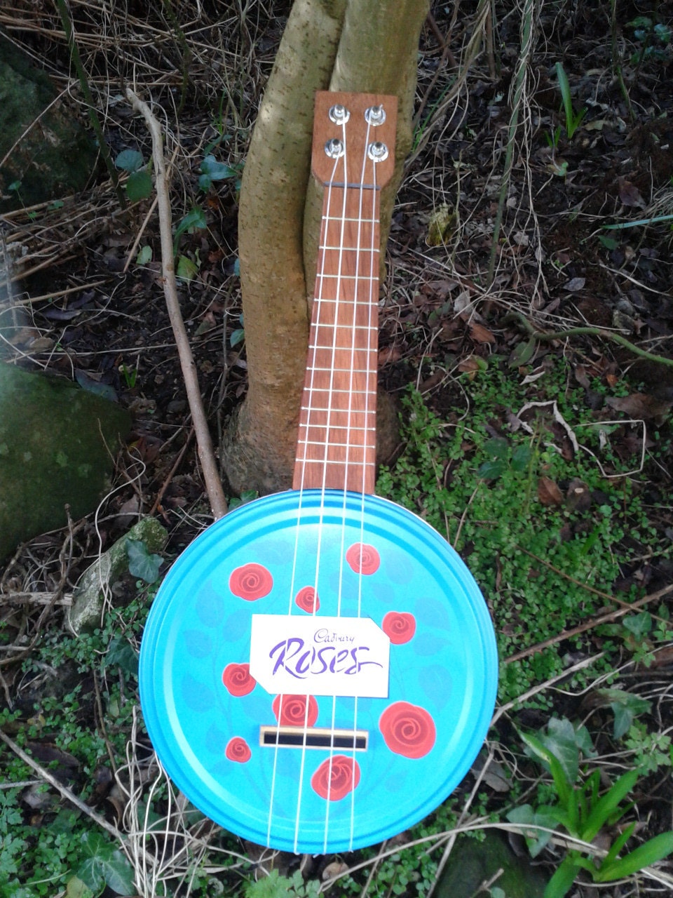 Handmade 'Cadburys Roses' Tinkulele