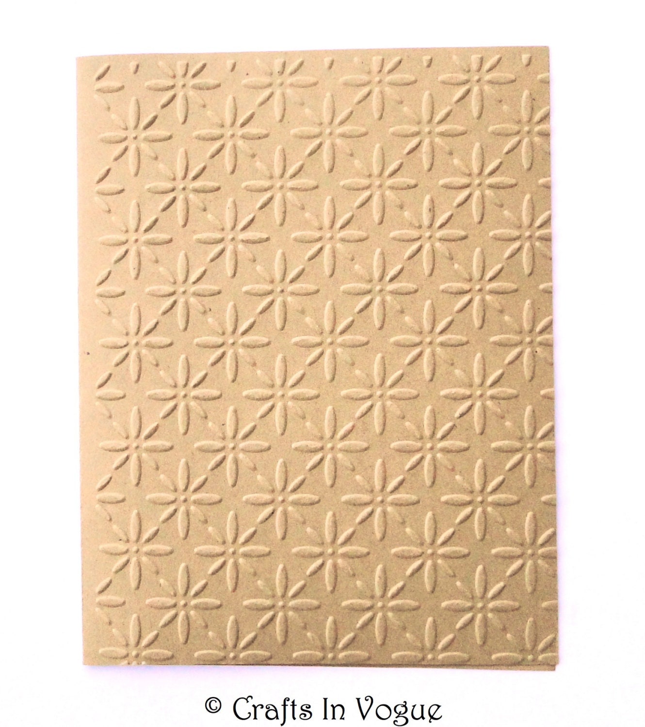 Embossed Cards, Embossed Kraft Card, 8 Blank NoteCards, Star Flower, Star burst, Embossed Flowers, Rustic Wedding Cards, Handmade Stationery