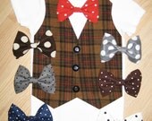 Baby vest onesie. Toddler vest. Suede vest onesie. Bow tie onesie. Little man outfit. Toddler tie tshirt. Wedding baby outfit. Baby Tuxedo.