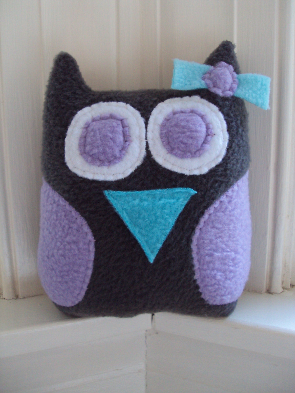 Custom Tooth Pillow with Bow - Owl Tooth Fairy Pillow - Tooth Fairy Pillow for Her