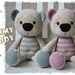 PATTERN - Tummy Teddy (crochet, amigurumi)
