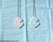 1 Custom Color Anchor Sprite Necklace