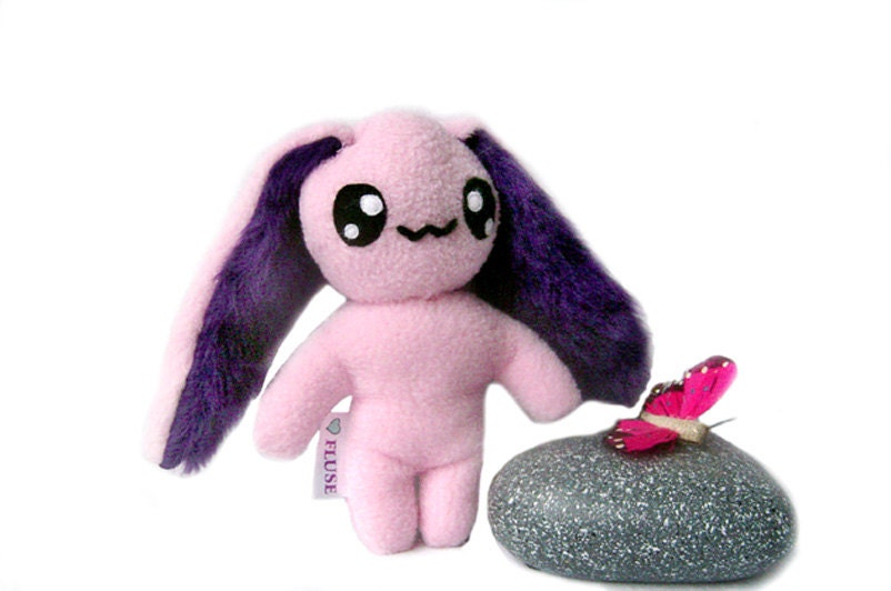 Fluse Kawaii Plush Bunny cute Monster Pink