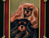 Cavalier King Charles Spaniel dog Christmas ornament