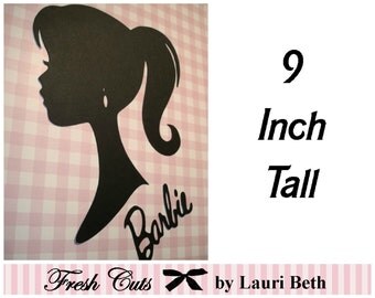 Barbie Silhouette Die Cut Paper Cuttings 9 by FreshCutsbyLauriBeth