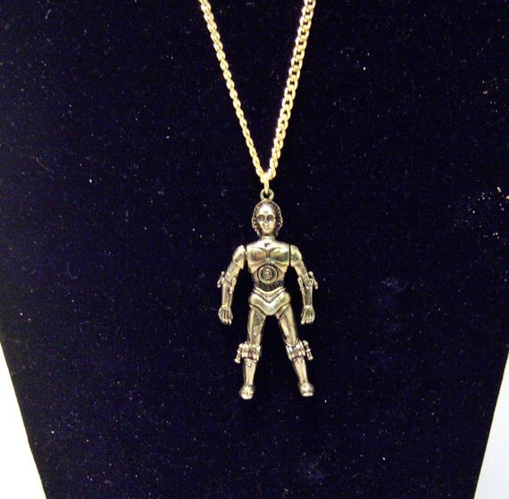 c3po r2d2 necklace