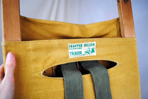 Vintage Indian Pack board Trapper Nelsons Wood frame by RogueRetro