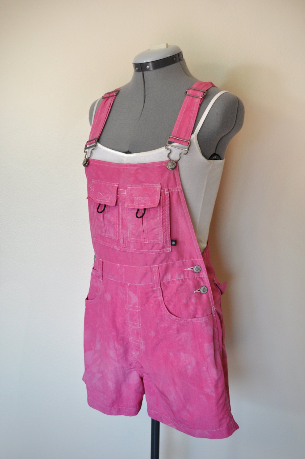 pink overall pants