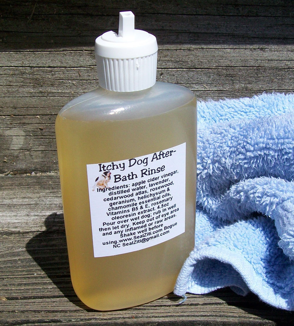 Itchy Dog AfterBath Essential Oil Apple Cider Vinegar by SealZiti