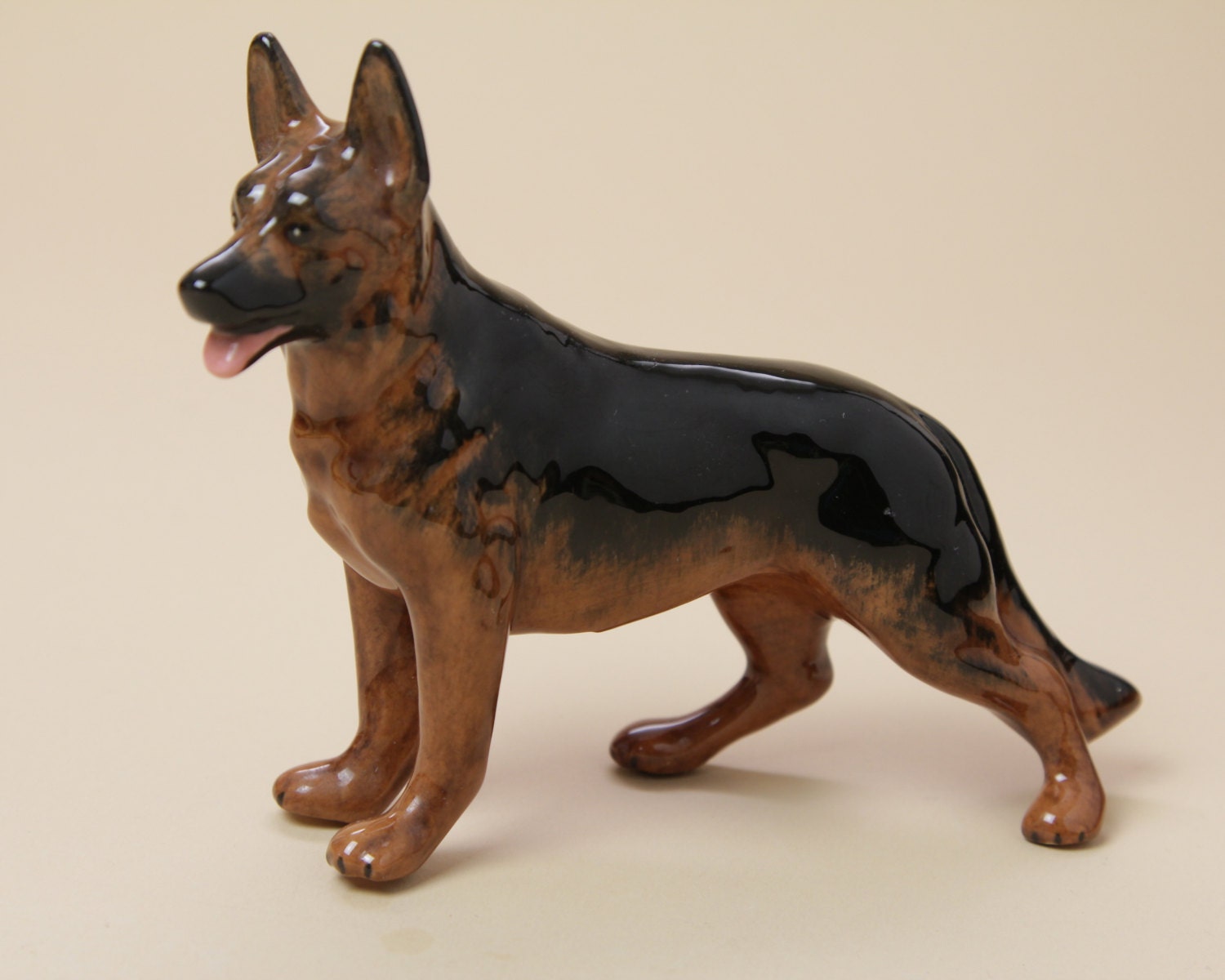 German shepherd figurine