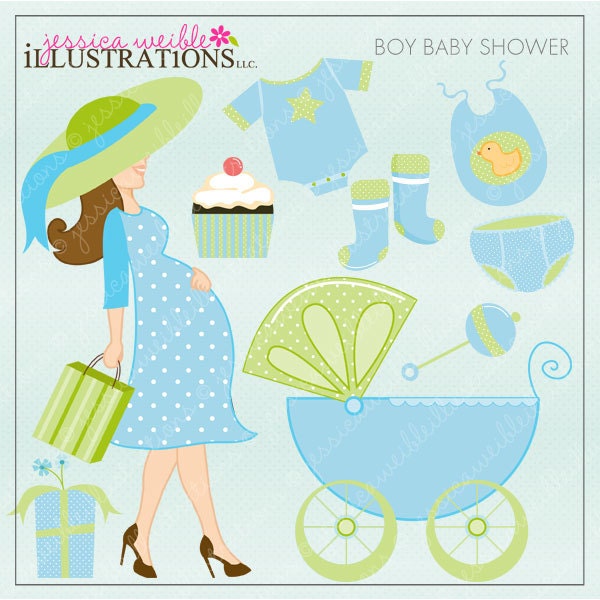 baby shower pictures clip art for a boy - photo #39