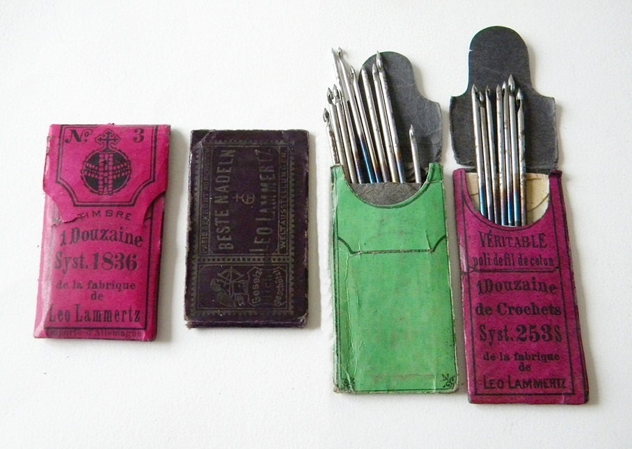Antique Sewing Machine Needles By Thehopetree On Etsy