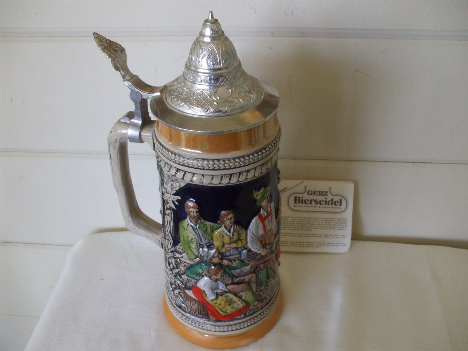 Gerz Beer Stein West Germany Tankards by OneVintageVagabond