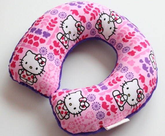 hello kitty travel pillow