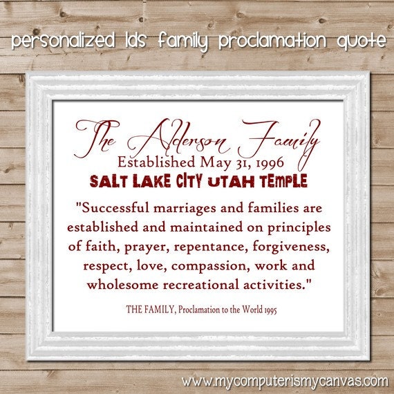 Lds Quotes On Family. QuotesGram