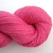 Lace Weight Silk Cashmere Recycled Yarn, Hot Pink, 480 yards