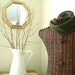 RESERVED for Sue Cashmere Infinity Scarf OLIVE GREEN Cashmere Cowl Upcycled Eco St Patricks Day WormeWoole