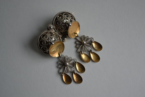 Antique Norwegian Solje Pin Wedding Brooch 830 by unionmadebride