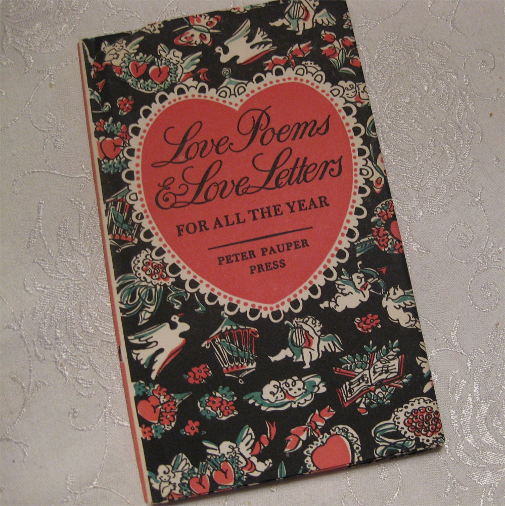 Love Poems and Love Letters for all the Year - Vintage Poetry Book