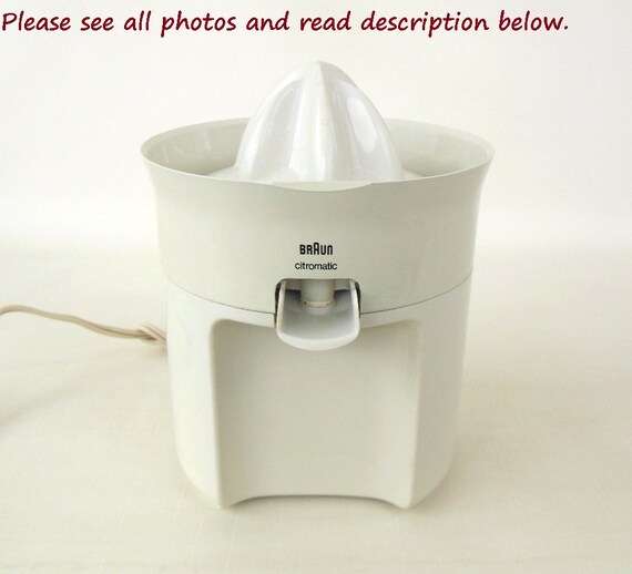 Braun Citromatic Juicer 4155 Designed by Dieter by LaurasLastDitch
