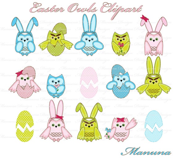 free easter owl clip art - photo #46