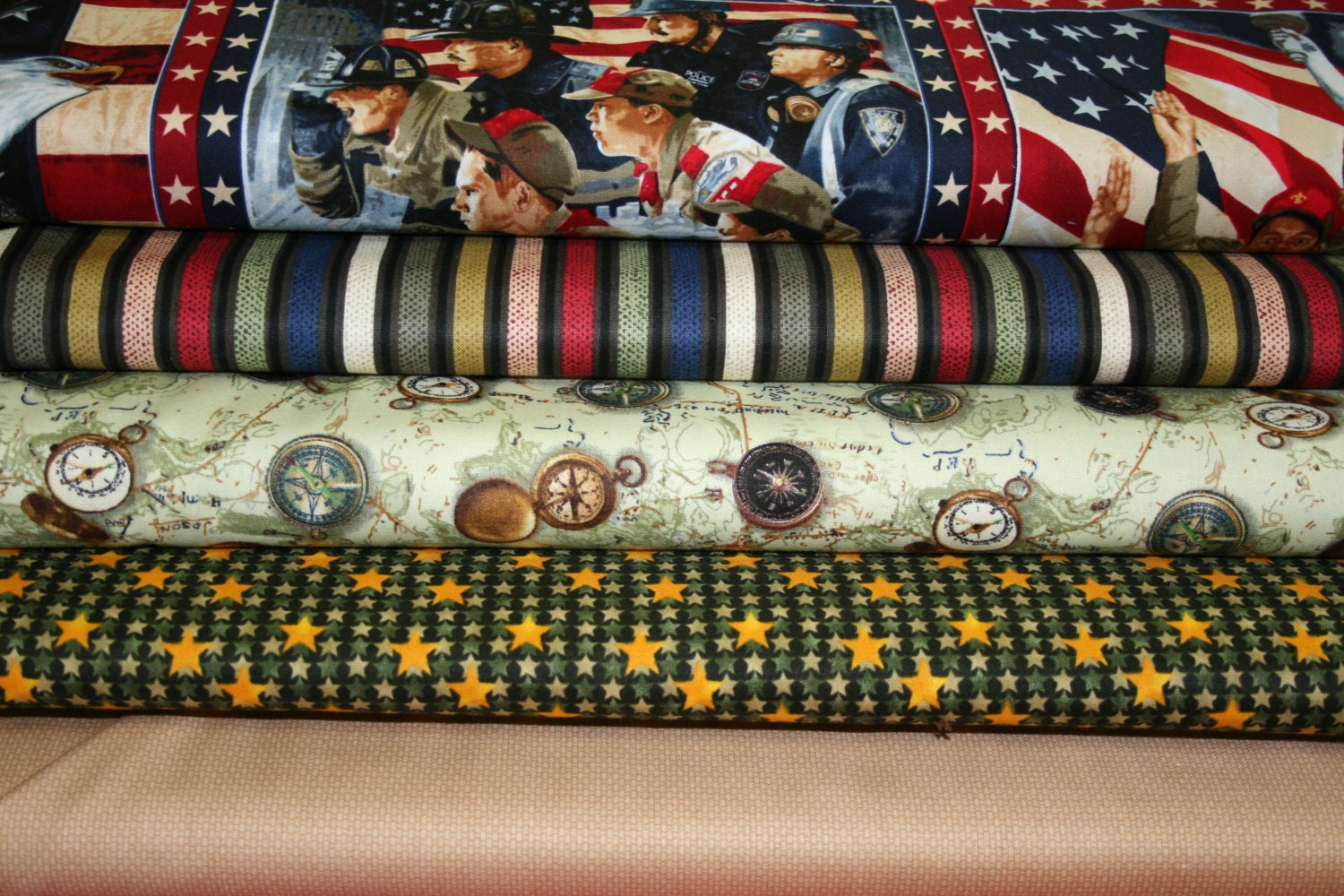 Boy Scout Fabric By Robert Kaufman And Quilting By Quiltbarnidaho