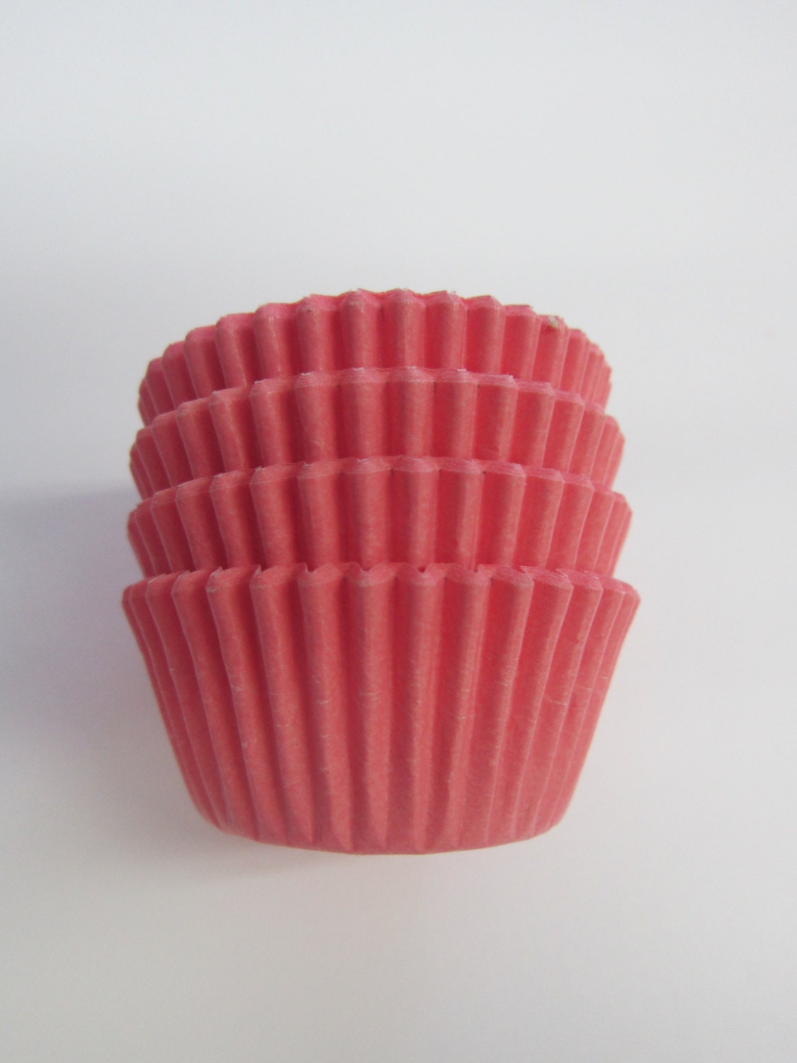 60 MINI Light Pink Solid Cupcake Liners Il_570xn