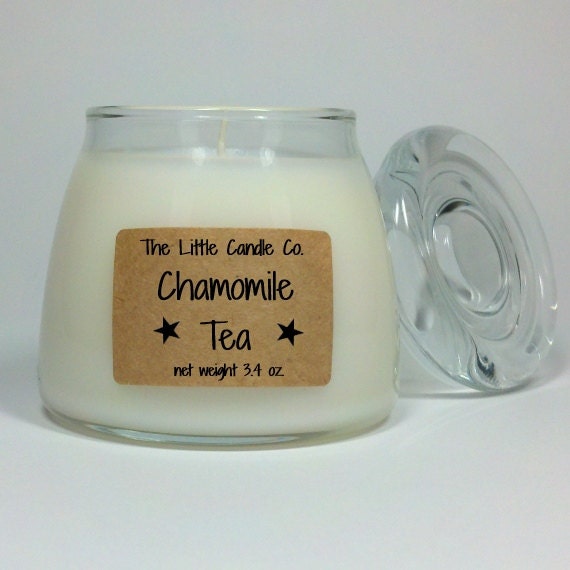 Chamomile Tea Soy Jar Candle - TheLittleCandleCo