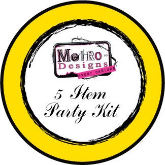 5 Item Party Kit - Buyers Choice Il_570xn