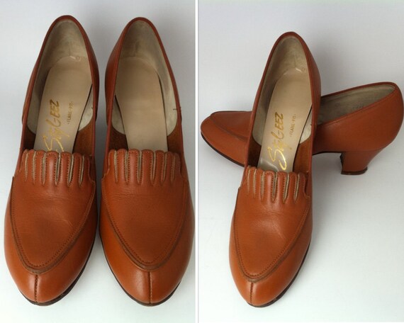 burnt-orange-shoes-size-6-5-60-s-shoes-women-s-by-exquisitexchange